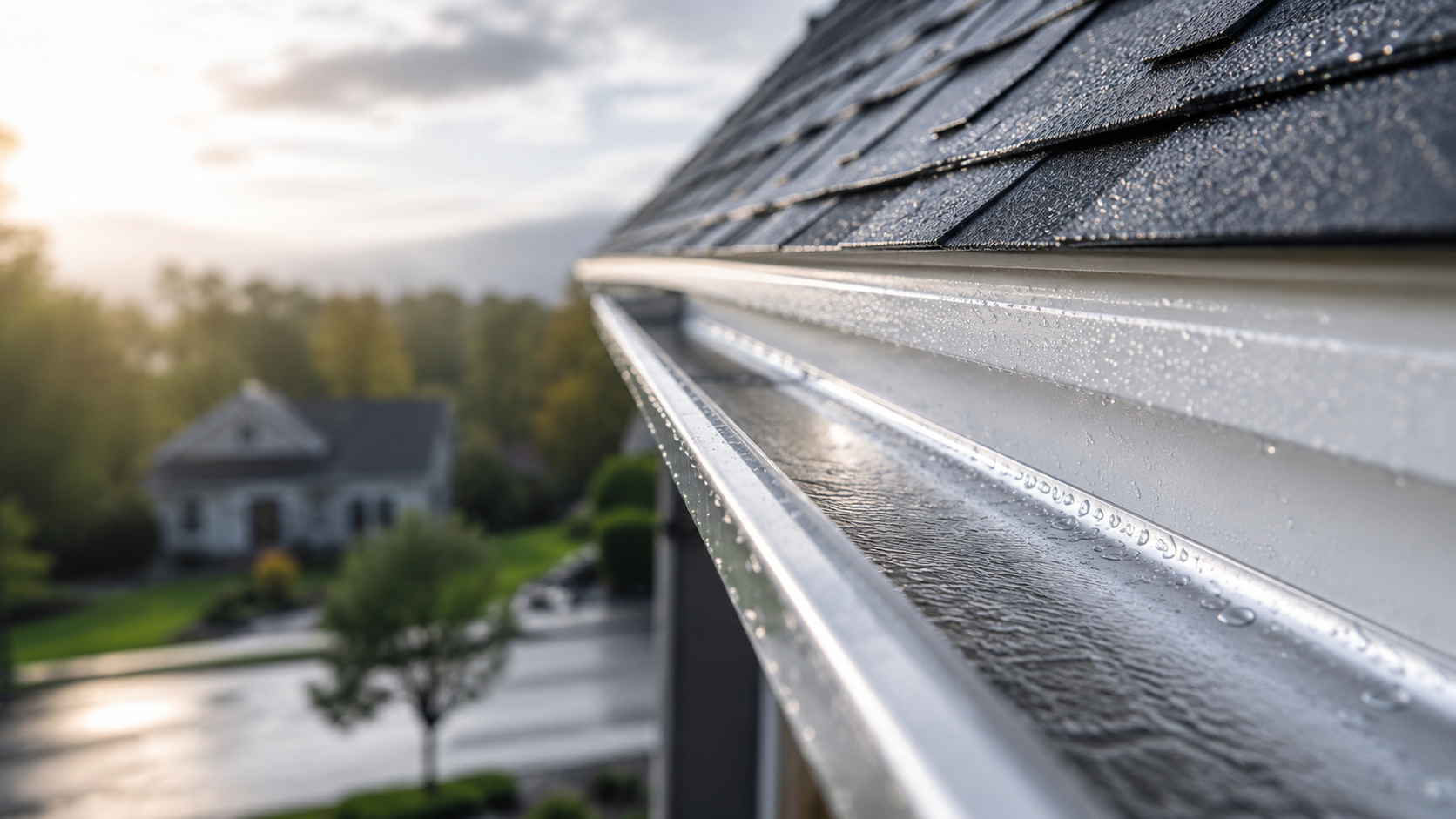 Seasonal gutter maintenance and ice dam prevention