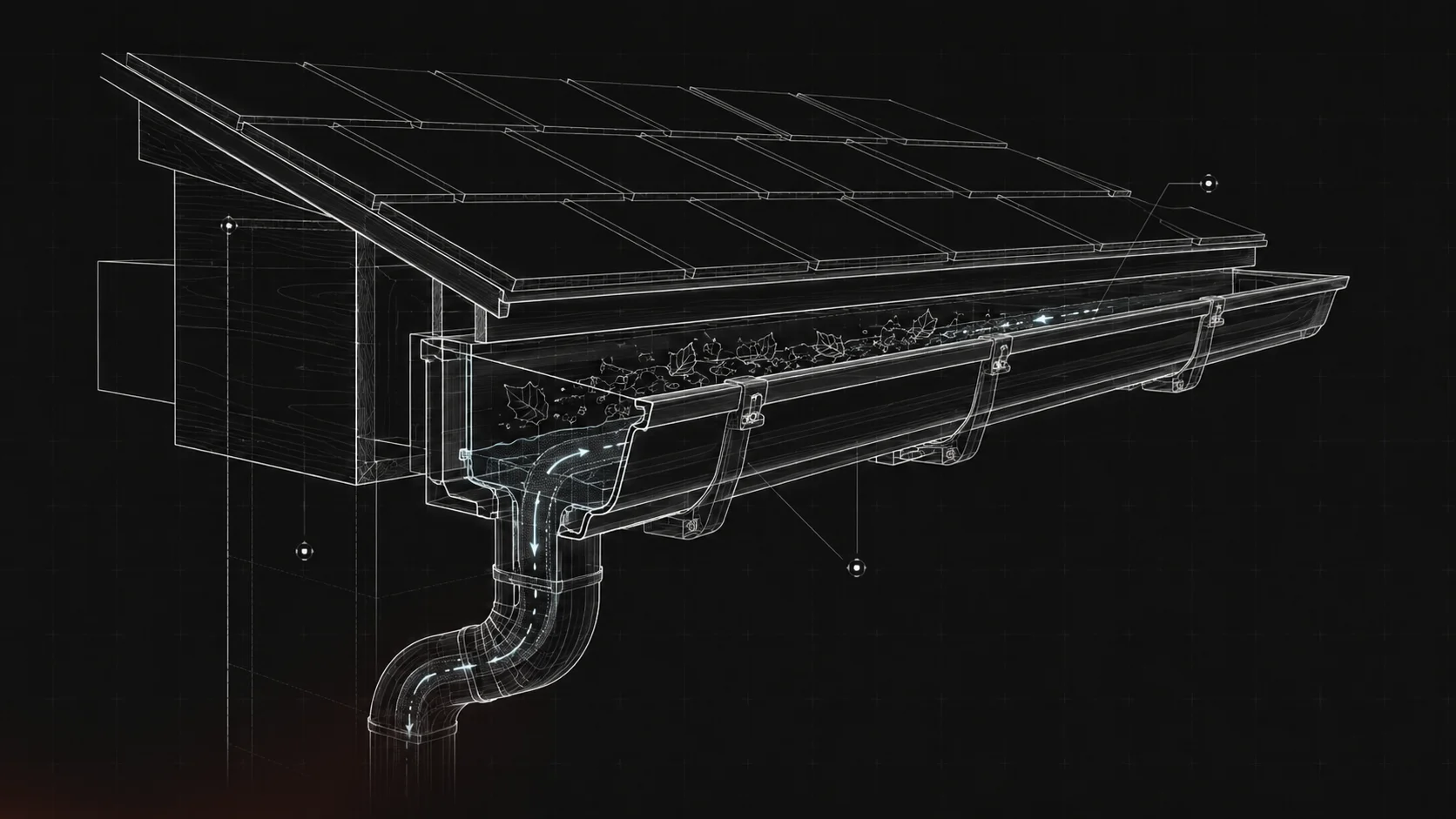 Gutter system diagram
